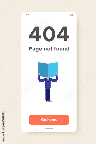 Icon of book reading. Bookworm, student, knowledge. Business education concept. Can be used for topics like information, studying, refresher training