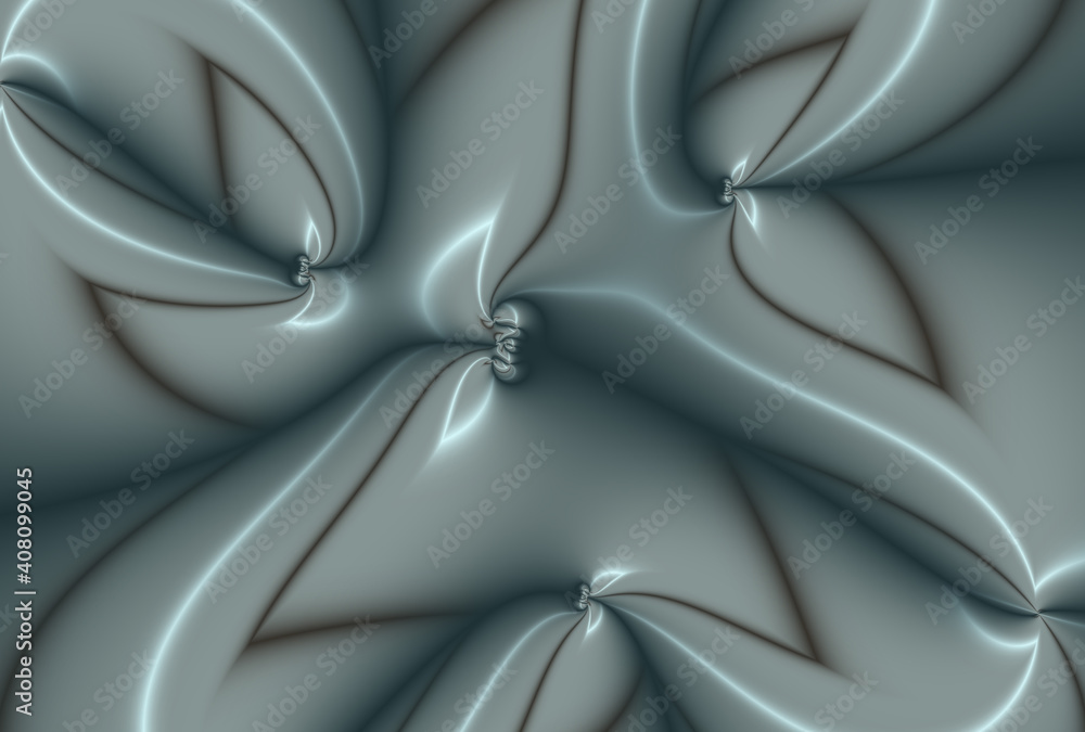 Obraz premium Fantastic fractal background. Abstract fractal texture. Digital art. 3D rendering.