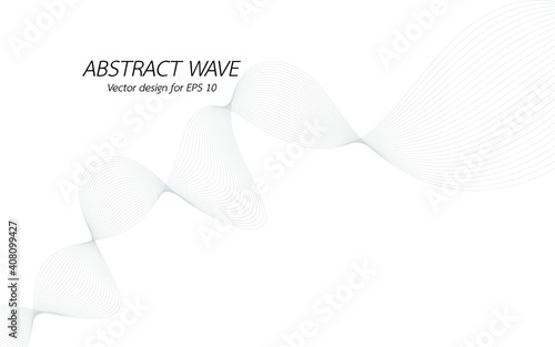 abstract background with wave