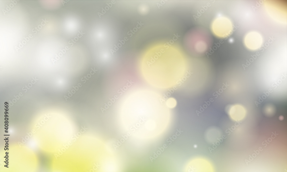 Fototapeta premium Abstract shiny blurred lights background stock illustration
