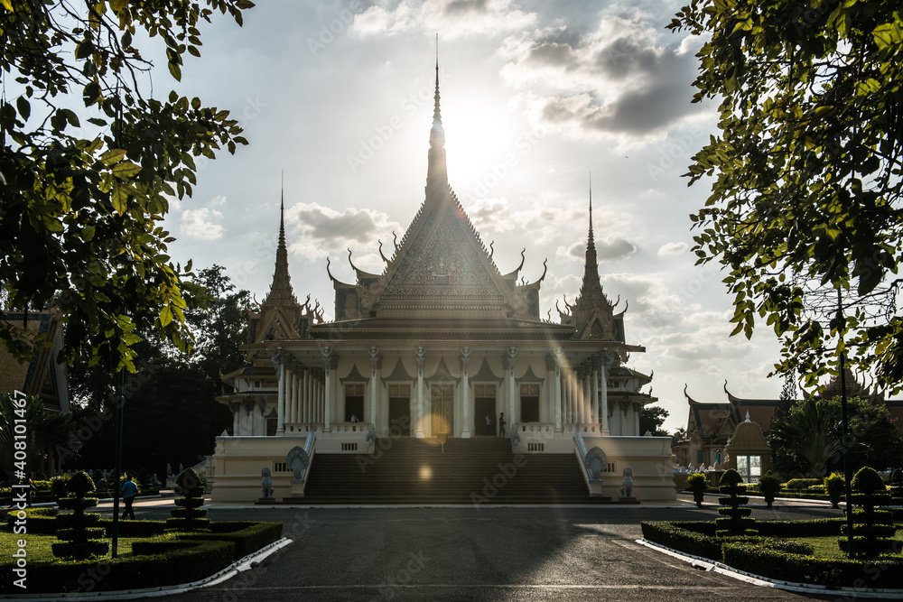 Naklejka premium Siem Reap Kambodscha