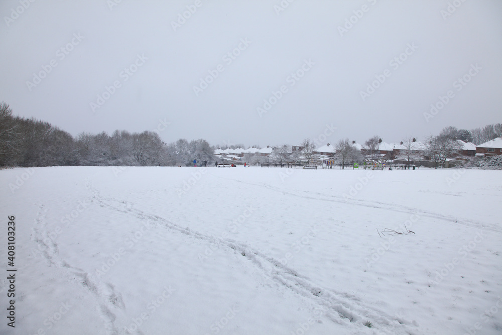 Snow in Oxford