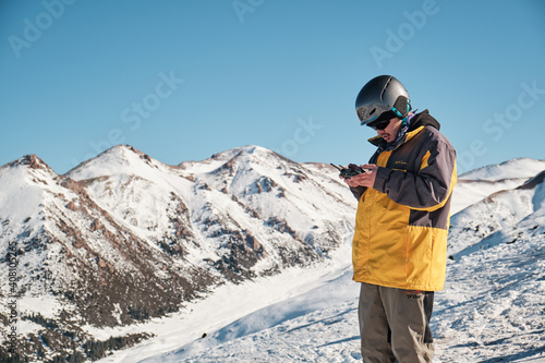 drone operator, snowboarder
