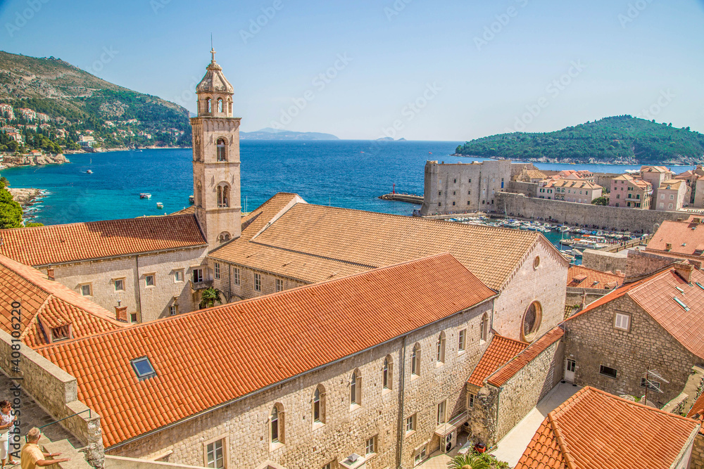 Dubrovnik Kroatien Altstadt und Panorama