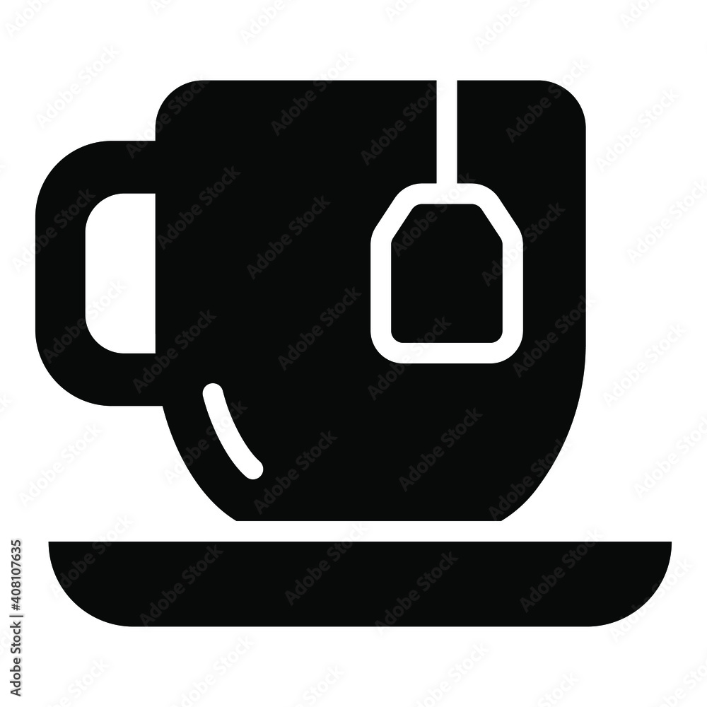 tea cup vector glyph icon. Modern glyph symbols. Collection of traditional elements. tea cup vector glyph icon. Modern glyph symbols. Collection of traditional elements.