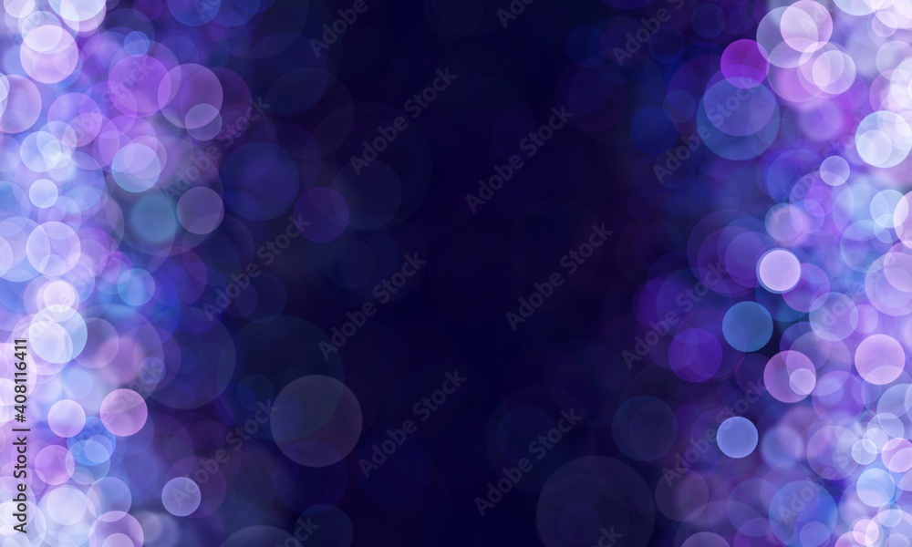Festive blue abstract bokeh background Festive blue abstract bokeh background
