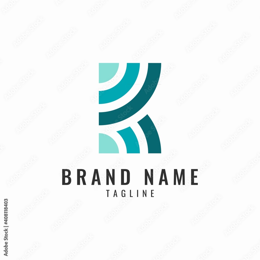 LETTER K INTERNET NETWORK LOGO VECTOR TEMPLATE LETTER K INTERNET NETWORK LOGO VECTOR TEMPLATE