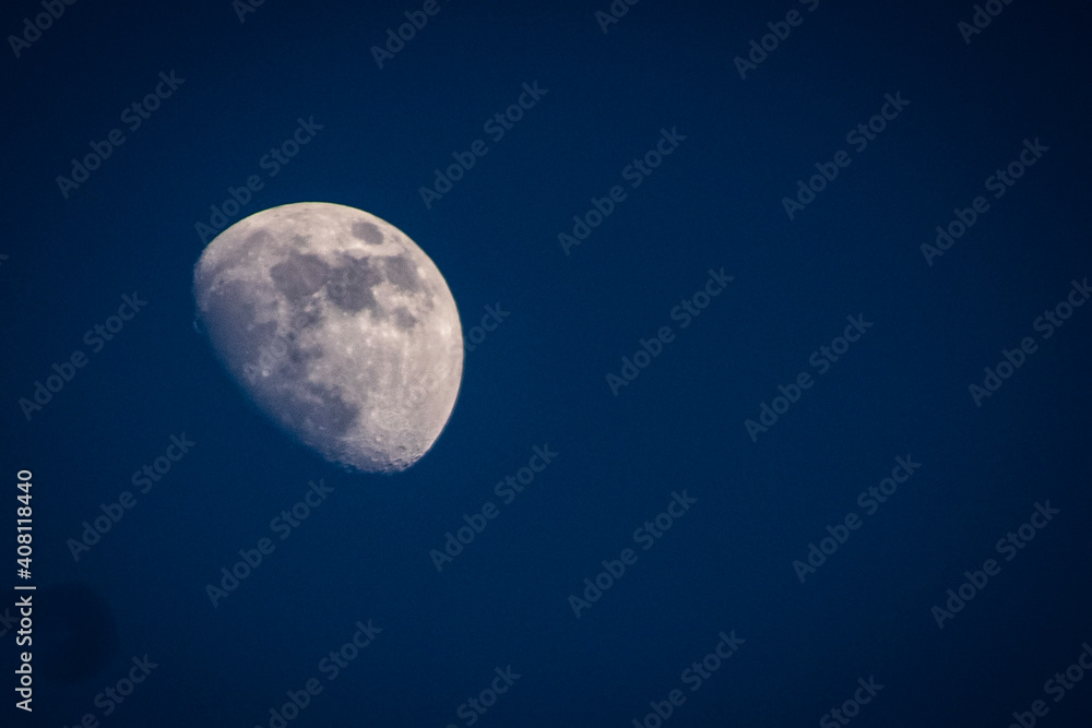 The Moon in the late afternoon The Moon in the late afternoon