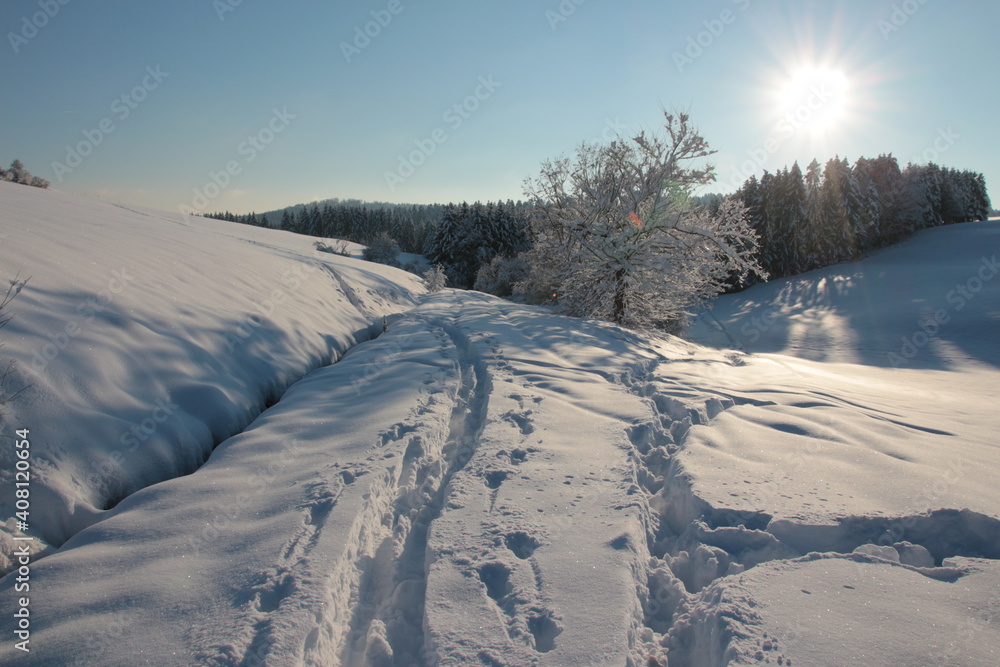 Winter in Unteriflingen