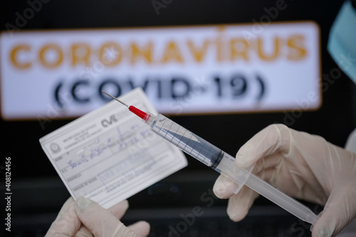 A Agência Nacional de Vigilância Sanitária (Anvisa) recebeu o pedido de uso emergencial da CoronaVac, vacina contra a Covid-19 produzida pelo laboratório chinês Sinovac. photo