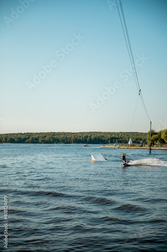 wakeboarding at moswake