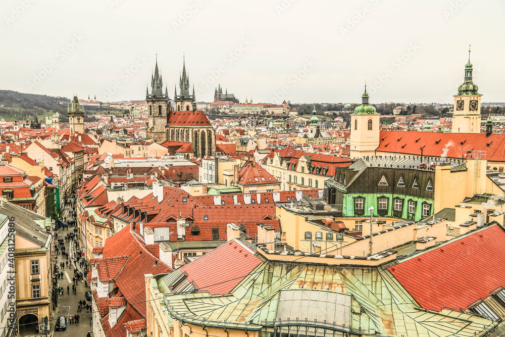 Obraz premium Prag Altstadt und Sehenswürdigkeiten