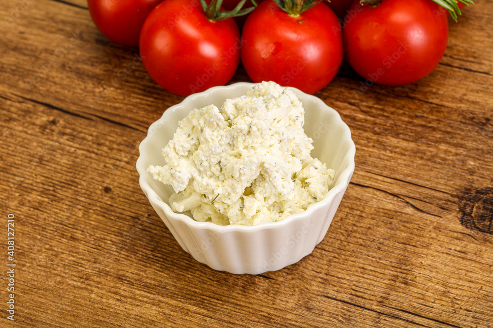 Soft cream cheese with herbs Soft cream cheese with herbs