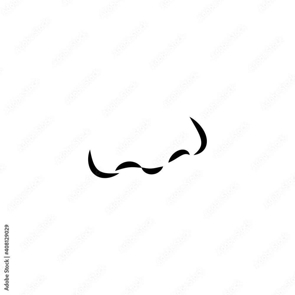 nose logo icon vector nose logo icon vector