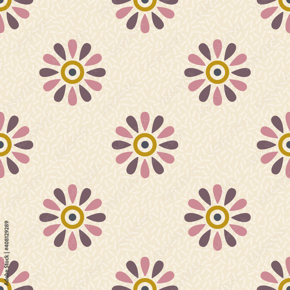 seamless floral pattern. vector illustration