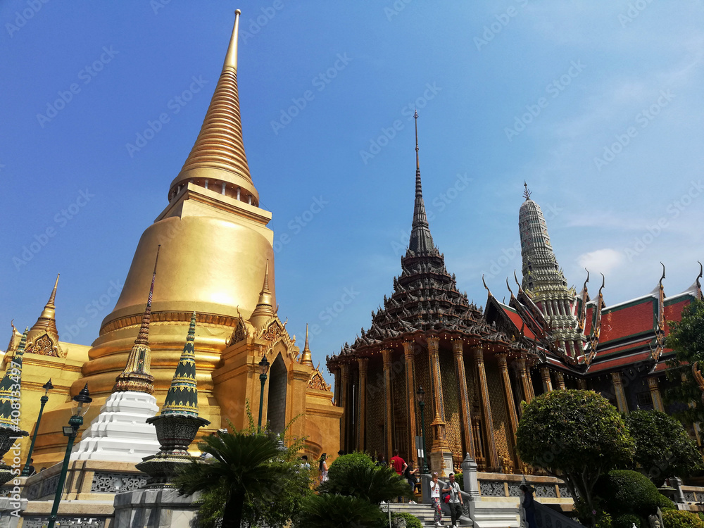 Bangkok Temple in the royal palace