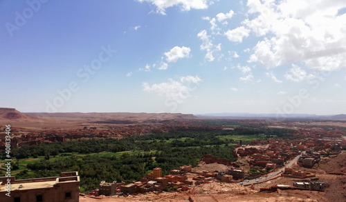 Tableau sur toile Ourzazate town in Morocco