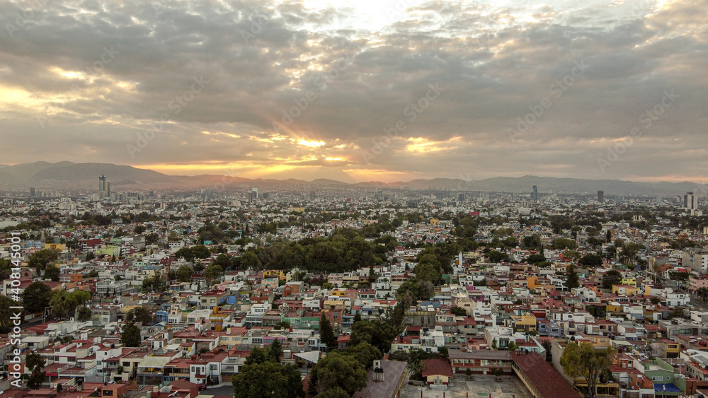 Aerial Mexico City Photo