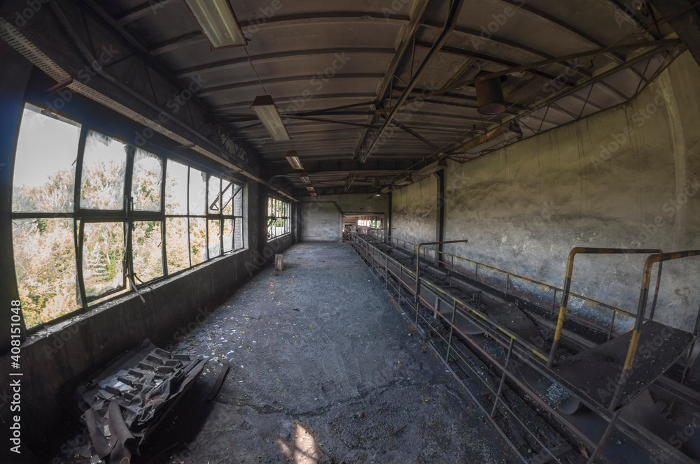 Fototapeta premium Abandoned Boiler Room