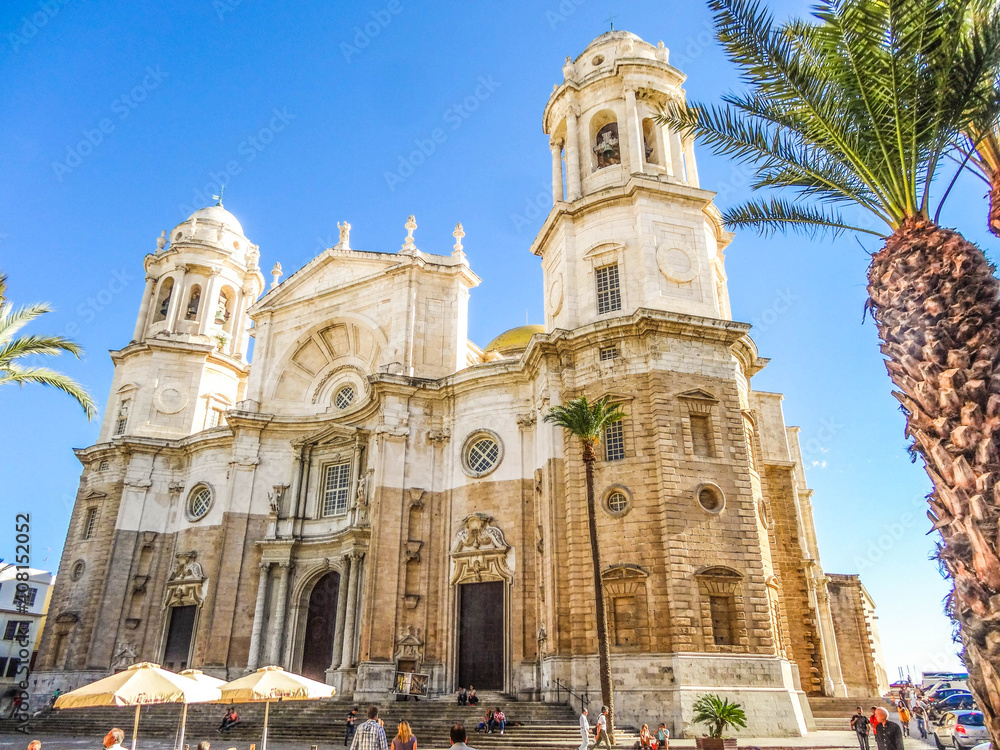 Cadiz Spanien Kathedrale