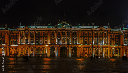 night images from St Petersburg, Russia