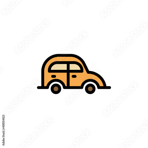 mothers day car outline icon. Element of mothers day illustration icon. Signs and symbols can be used for web, logo, mobile app, UI, UX
