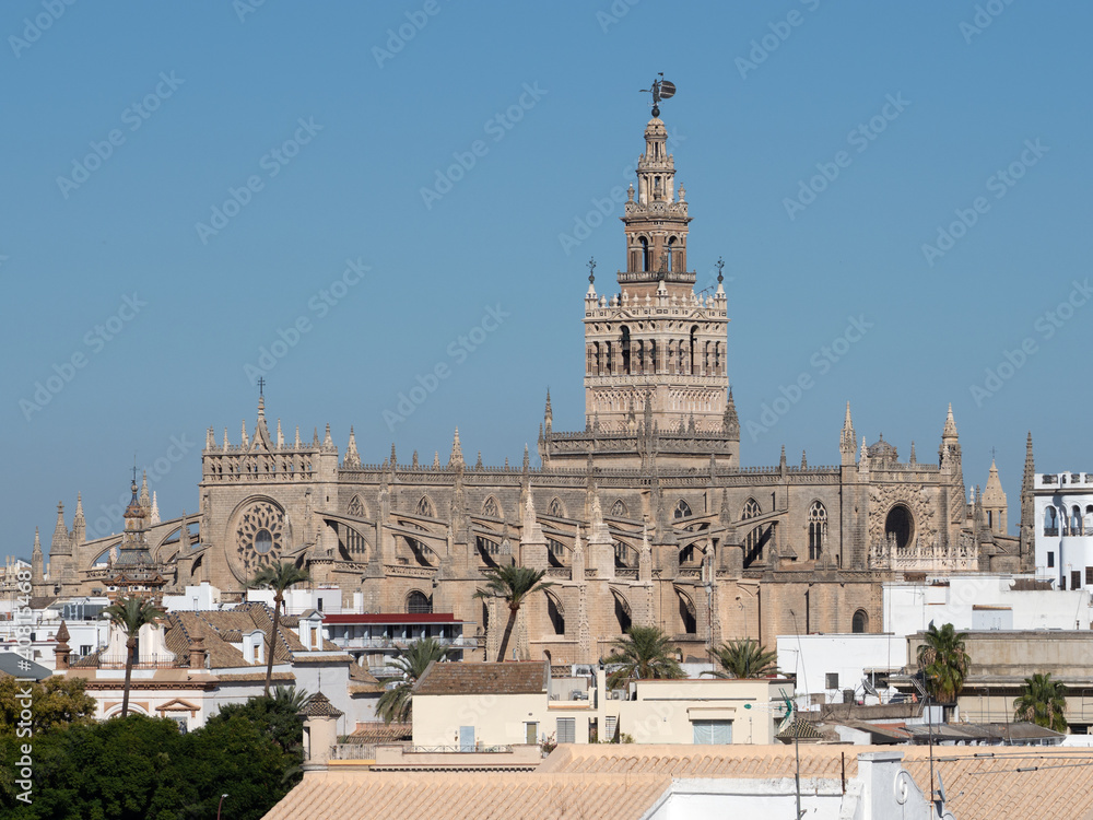 Sevilla giralda catedral.