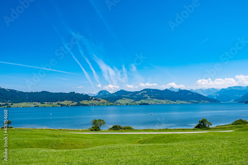 View of the lake - Sihlsee, Switzerland