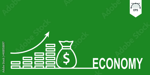 Financial Statement Analysis Concept. Business and economics concept Web Banner.
