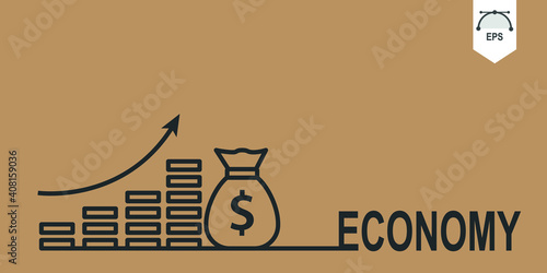 Financial Statement Analysis Concept. Business and economics concept Web Banner.
