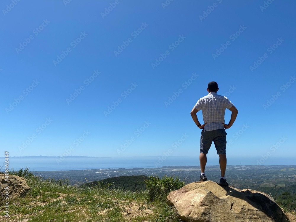 Obraz premium Mountain Top Ocean