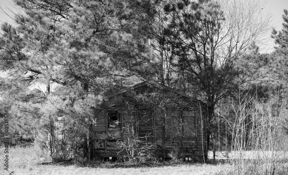 Old southern farm houses and equipment Old southern farm houses and equipment