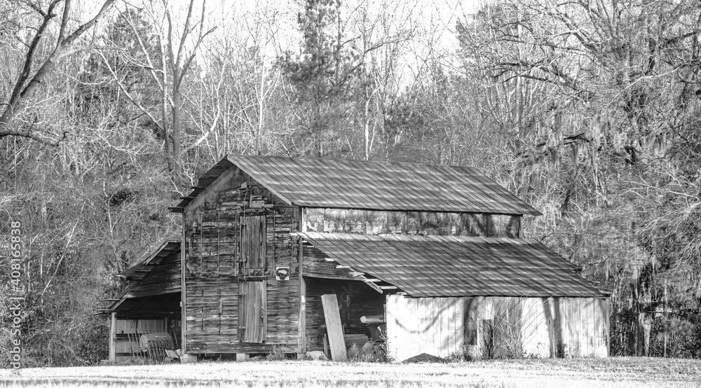 Old southern farm houses and equipment Old southern farm houses and equipment