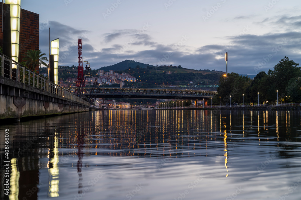 Fototapeta premium Beautiful Bilbao in the Basque Country