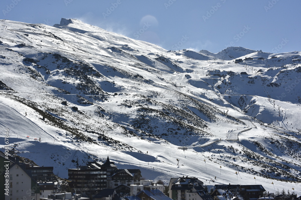 Estación de esquí Sierra Nevada 