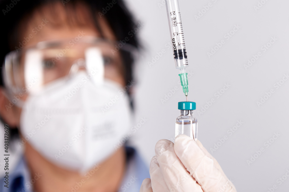 Labor, Personal, Medizin, Impfung Labor, Personal, Medizin, Impfung