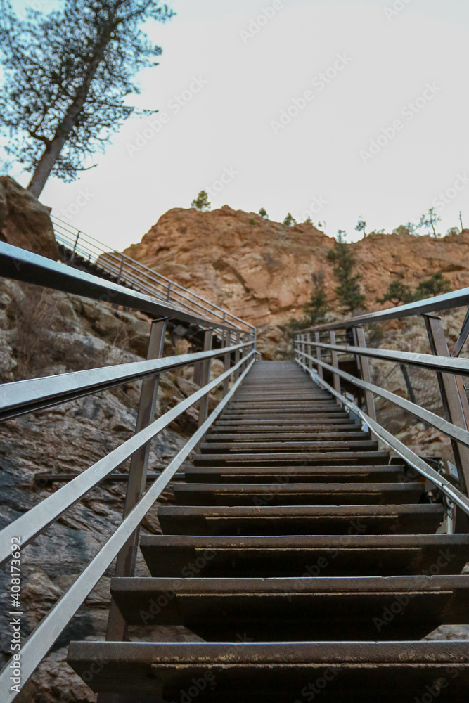Stairway in Colorado Springs Stairway in Colorado Springs