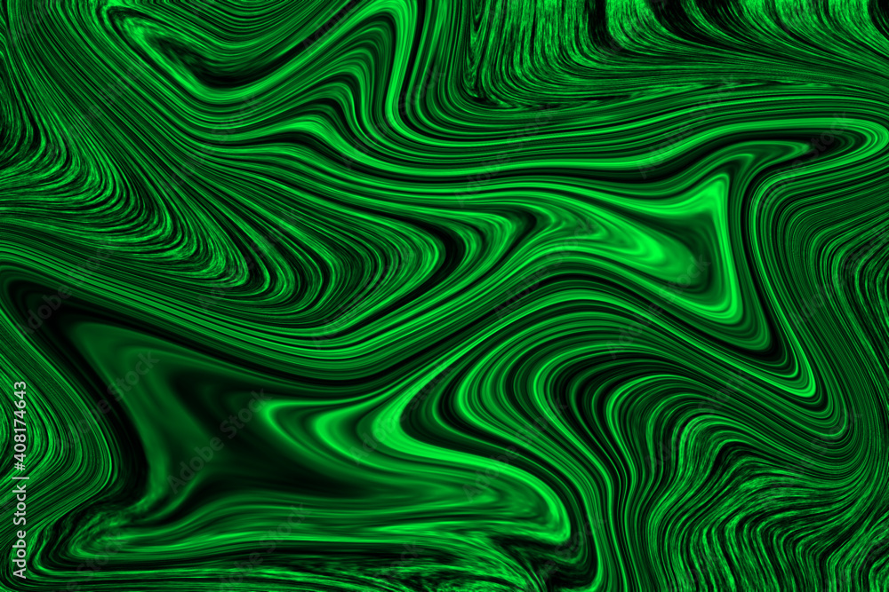 Green liquid marble texture vector background Green liquid marble texture vector background