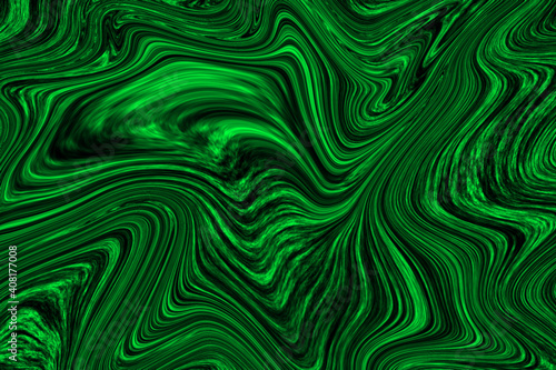Green liquid marble texture vector background