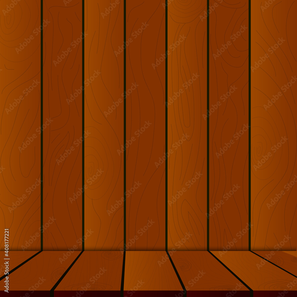 Wood texture background. Vector Dark Wooden Board With Texture Wood texture background. Vector Dark Wooden Board With Texture