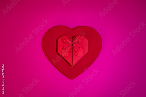 Corazón de origami 7