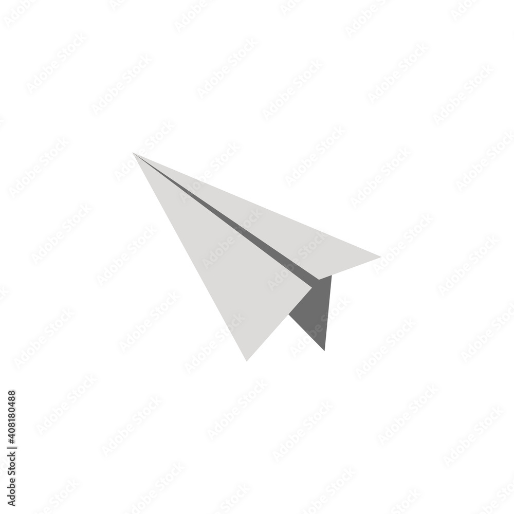 paper plane creativity icon isolated and flat image paper plane creativity icon isolated and flat image