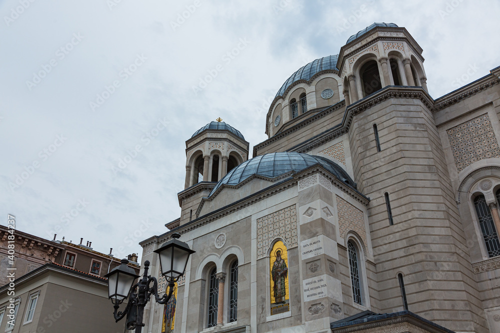 イタリア　トリエステの至聖三者聖スピリドン・セルビア正教会聖堂
