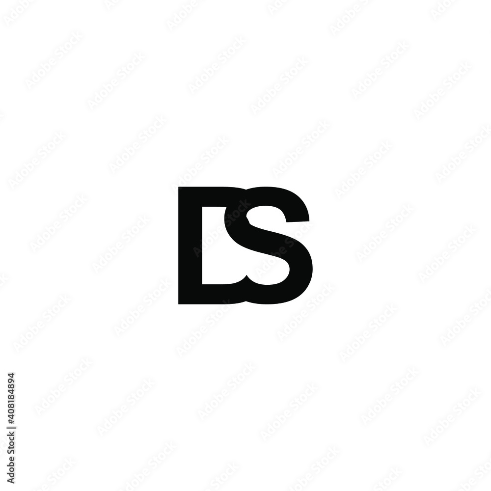 d s ds letter vector logo design d s ds letter vector logo design