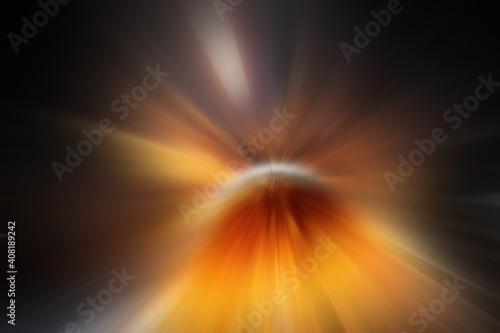 explosion of light