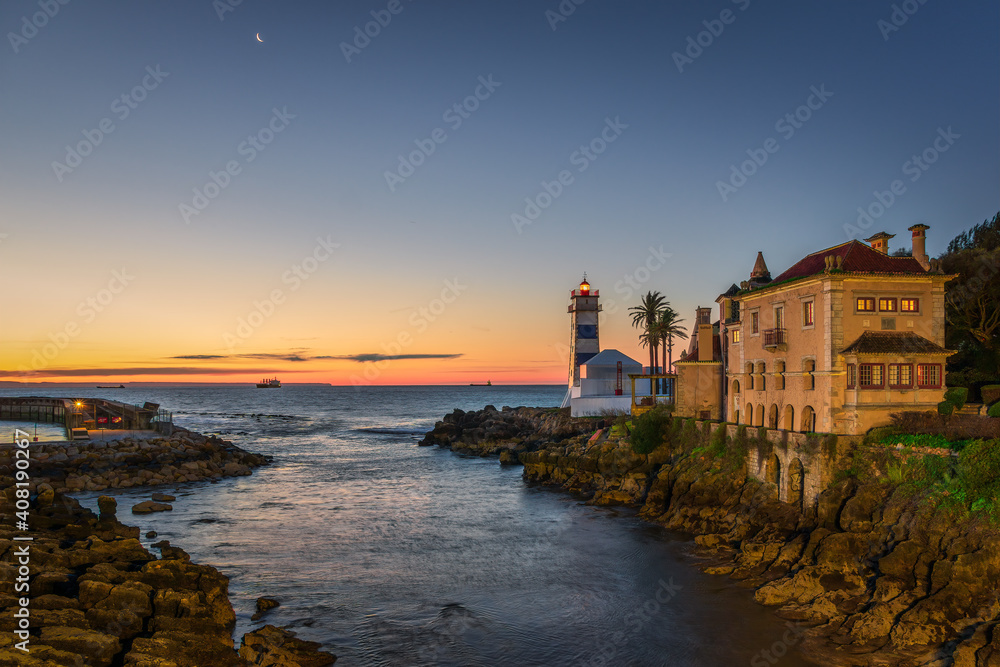 Sonnenaufgang im urlaub Lissabon