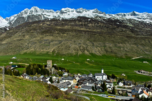 Hospental, Canton Of Uri, Switzerland photo