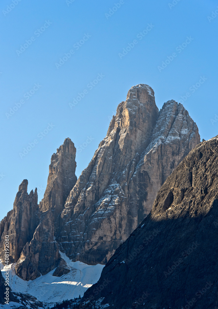 Cima Undici, Sesto Dolomites, Sesto, South Tirol, Trentino-Alto Adige, Italy