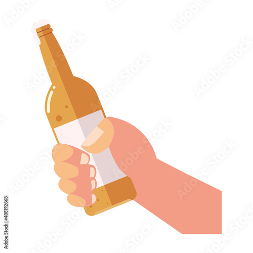 cheers hand holding bottle drink liquor