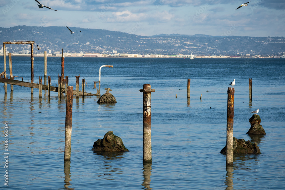 pier in the sea, San Francisco